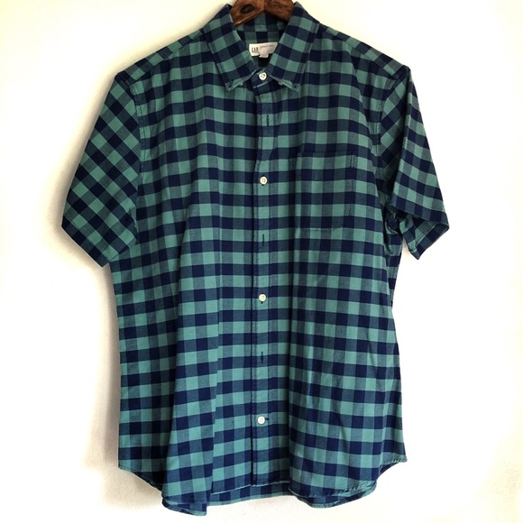 GAP - Short sleeves shirt for men- Size L - Picture 1 of 6